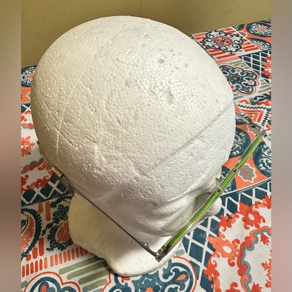 Helen Keller Full Rim Black Pilot Shaped Sunglasses for Men Clear/Green New - Picture 11 of 15